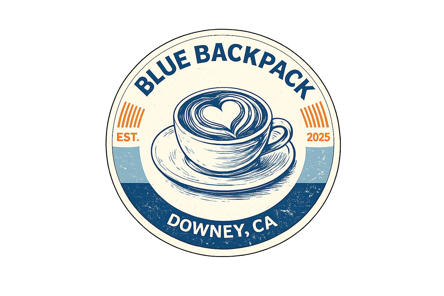 Blue Backpack